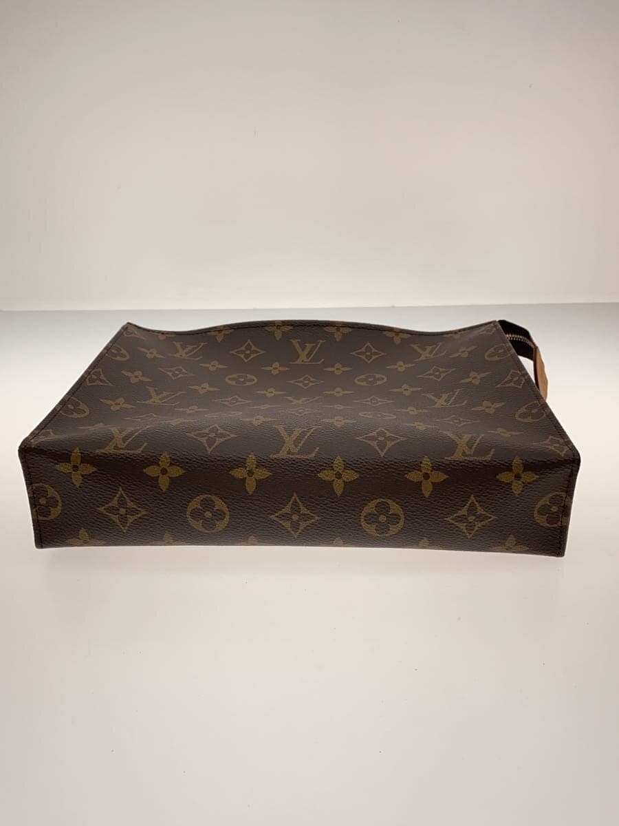 LOUIS VUITTON Poche Toilette 26_Monogram Canvas PVC BRW 4