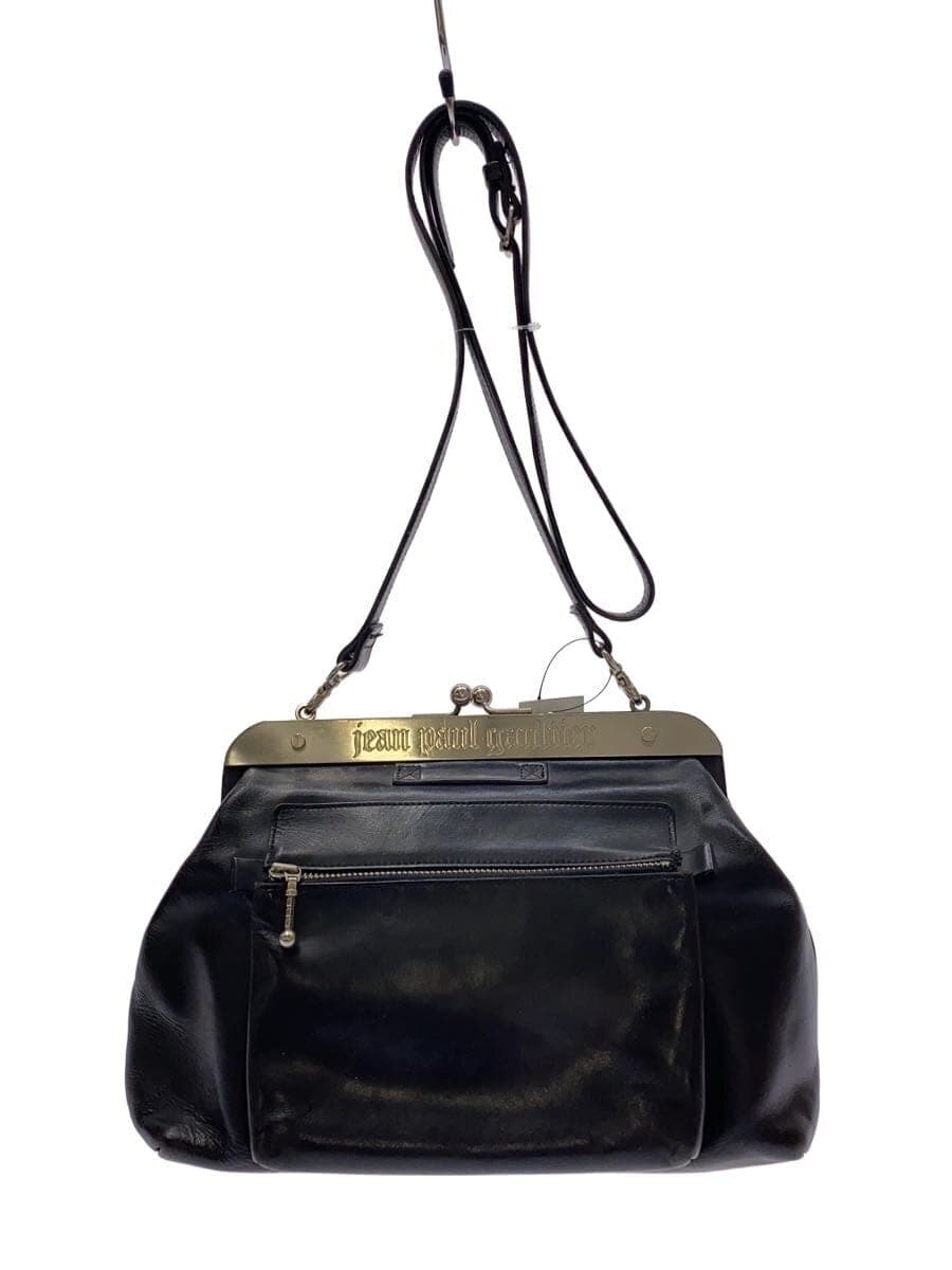 Jean Paul Gaultier90s Archive Shoulder Bag Leather BLK