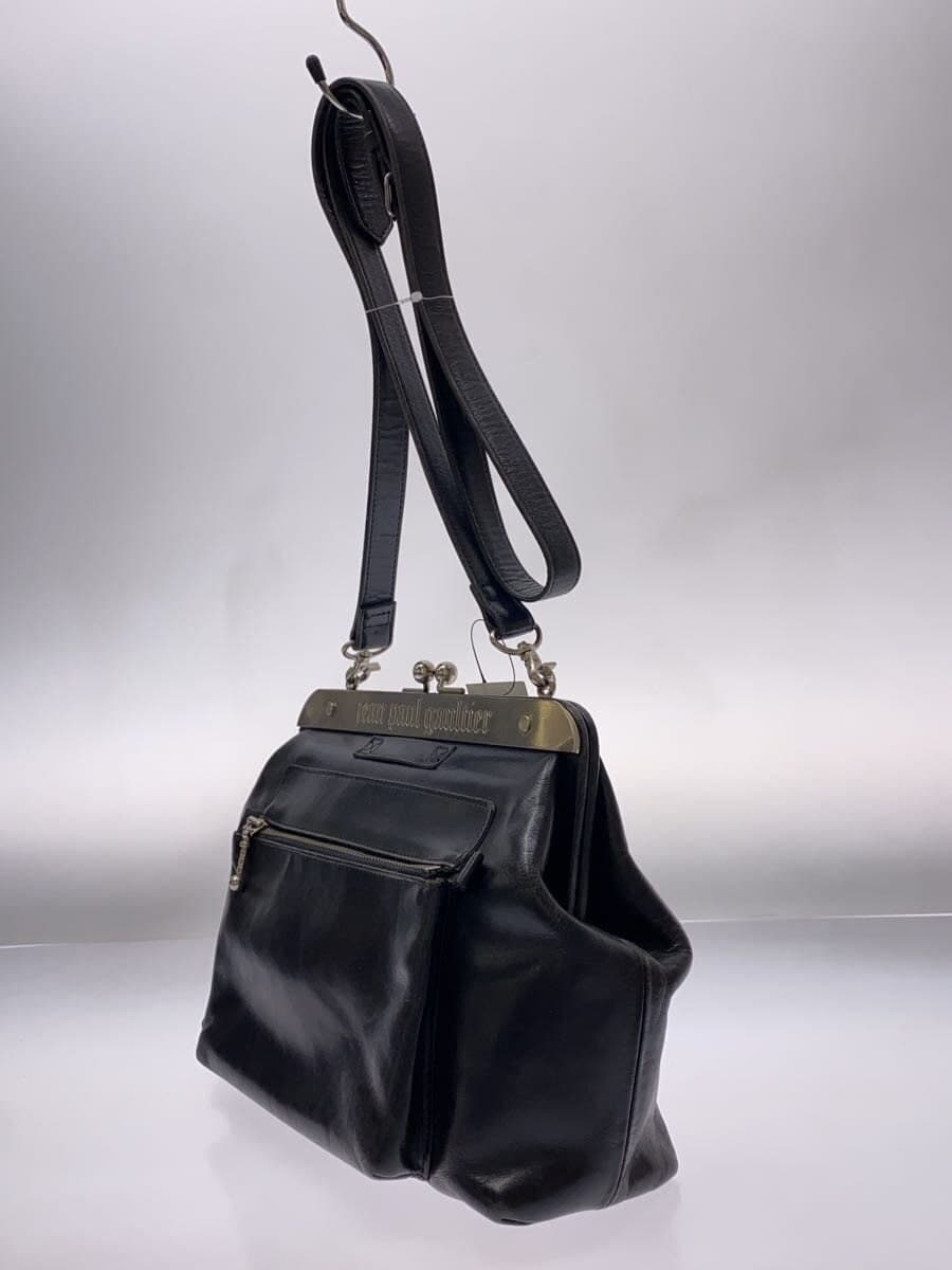 Jean Paul Gaultier90s Archive Shoulder Bag Leather BLK 2