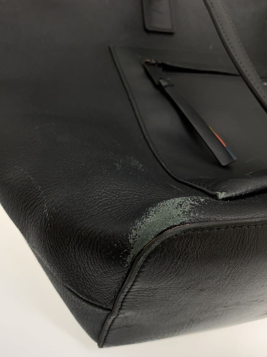Paul Smith tote bag cowhide BLK 8