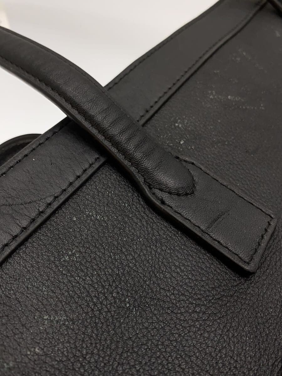 Paul Smith tote bag cowhide BLK 9