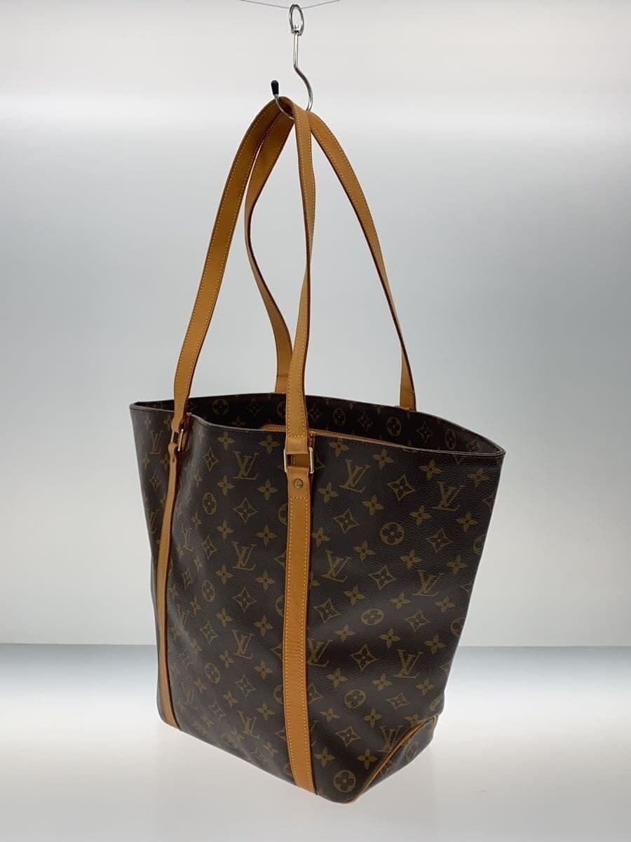 LOUIS VUITTON Sack Shopper ping_Monogram Canvas PVC BRW 2