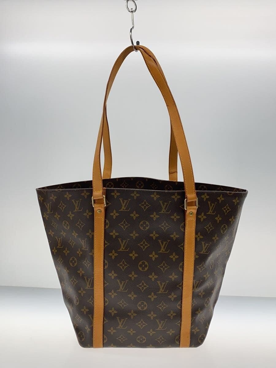 LOUIS VUITTON Sack Shopper ping_Monogram Canvas PVC BRW 3
