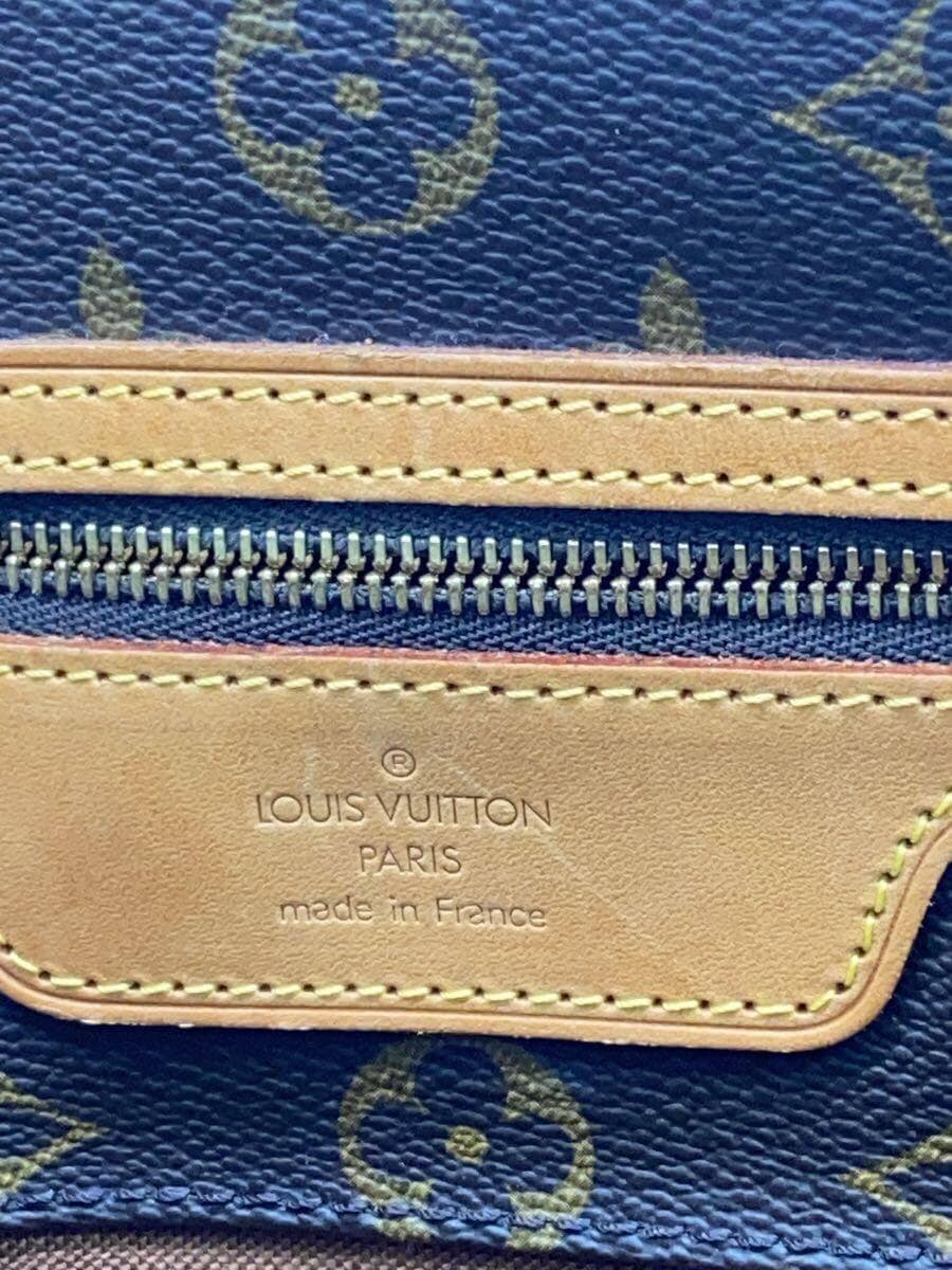 LOUIS VUITTON Sack Shopper ping_Monogram Canvas PVC BRW 5