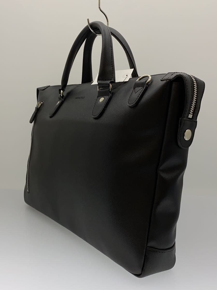 HAMILTON Briefcase Leather Black 20-9 2