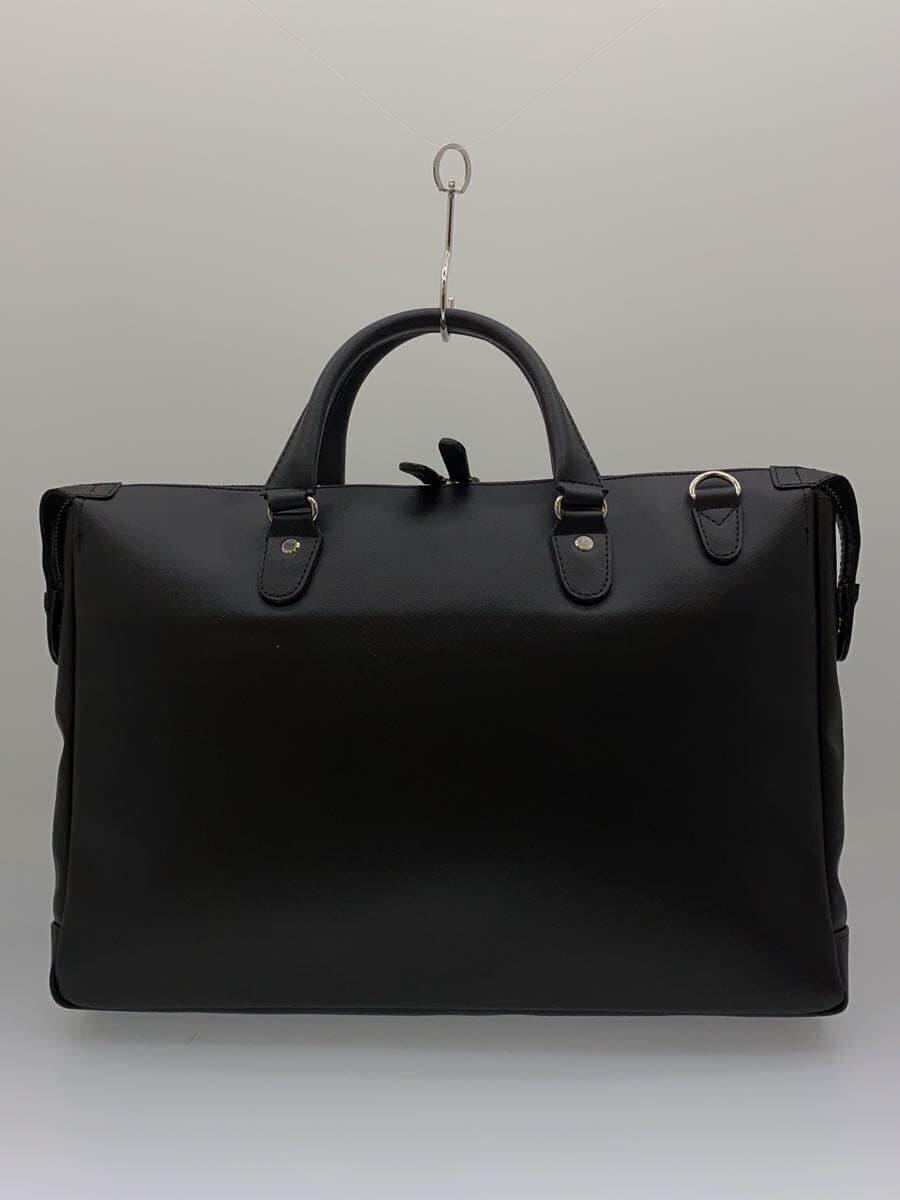 HAMILTON Briefcase Leather Black 20-9 3