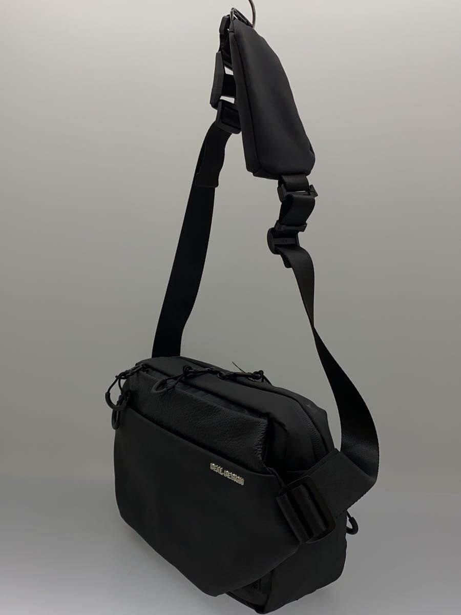 DEAL DESIGN Shoulder Bag Leather BLK 2