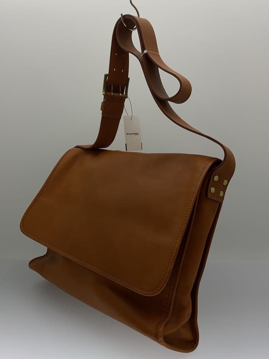 SOMES SADDLE Shoulder Bag Leather BRW 2