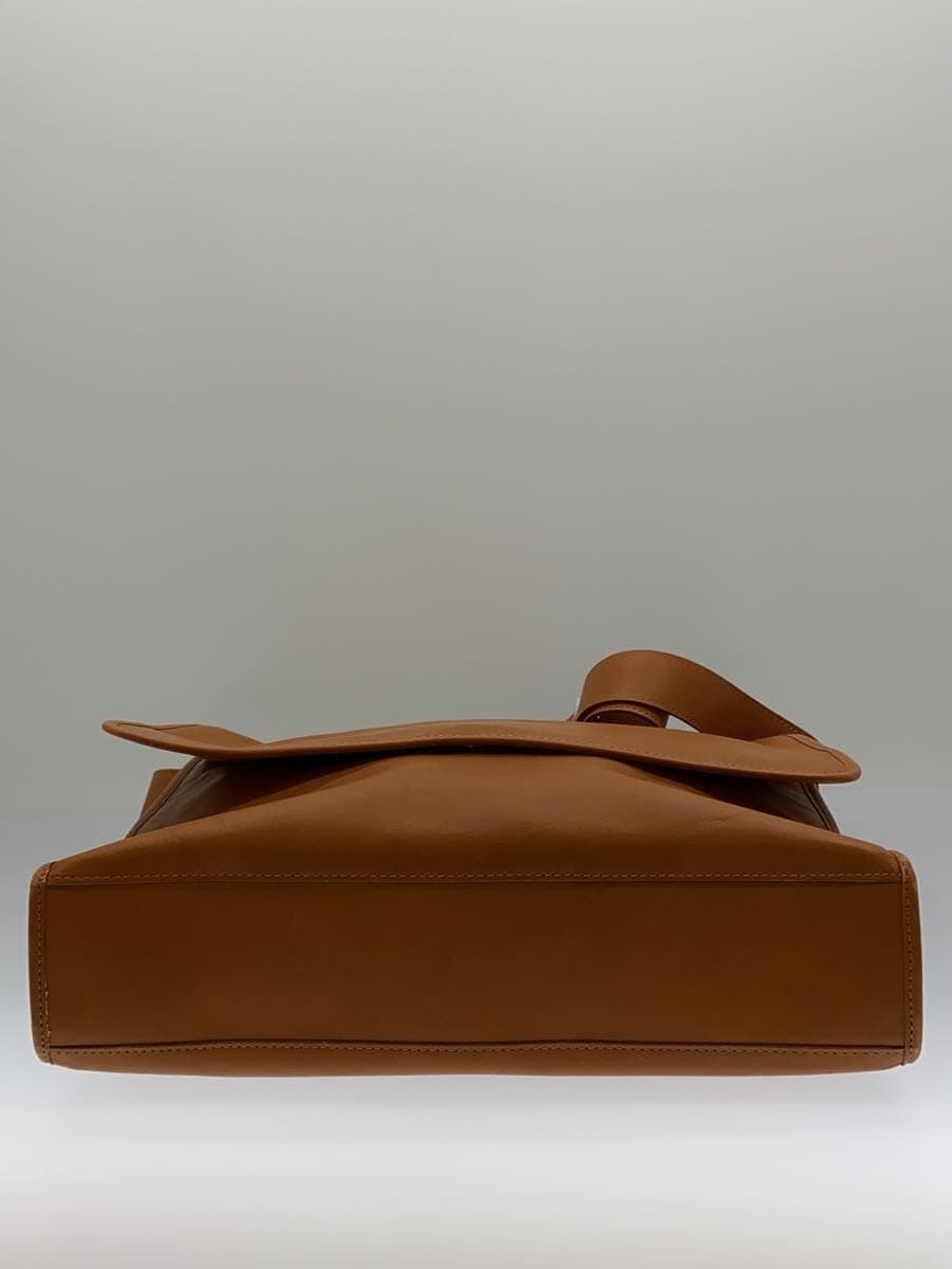 SOMES SADDLE Shoulder Bag Leather BRW 4