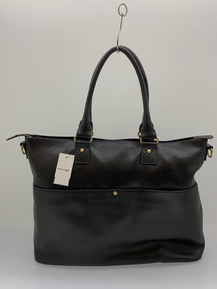 Other brand shoulder bag leather BLK 3