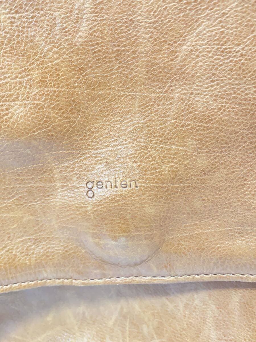 GENTEN Backpack Leather BRW Solid 5