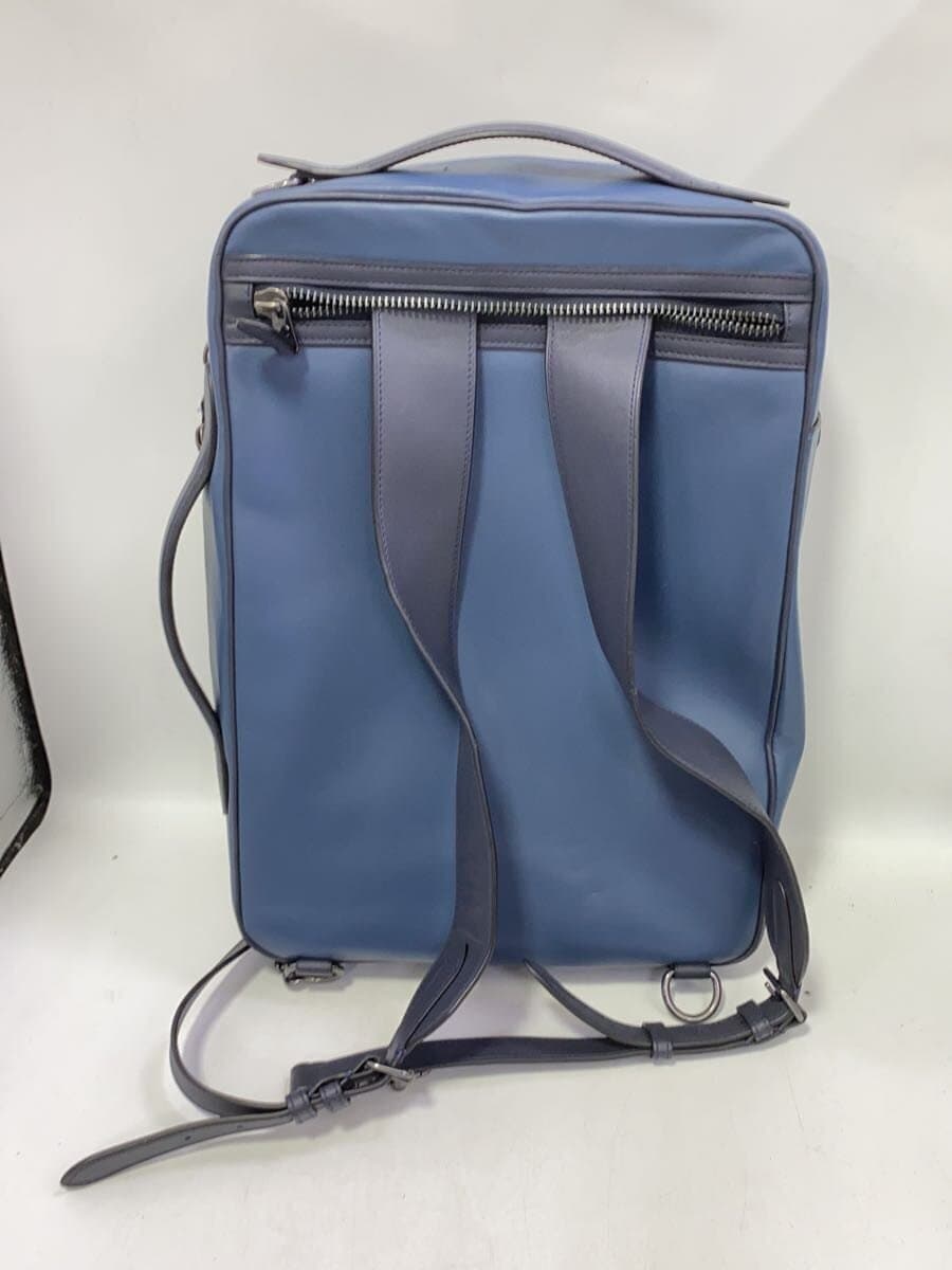 COACH Backpack Leather BLU C6876 3
