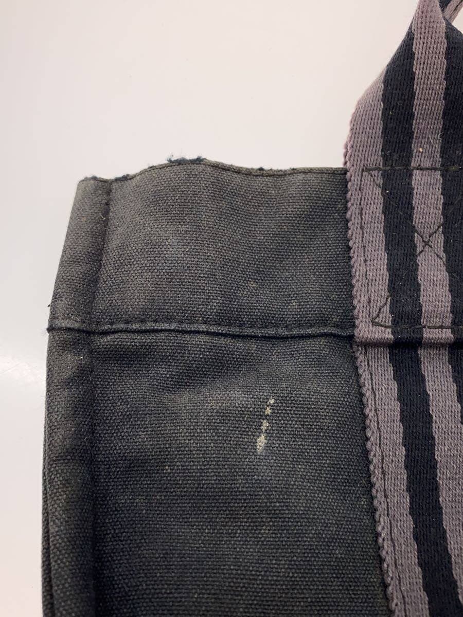 HERMES tote bag cotton BLK plain 9