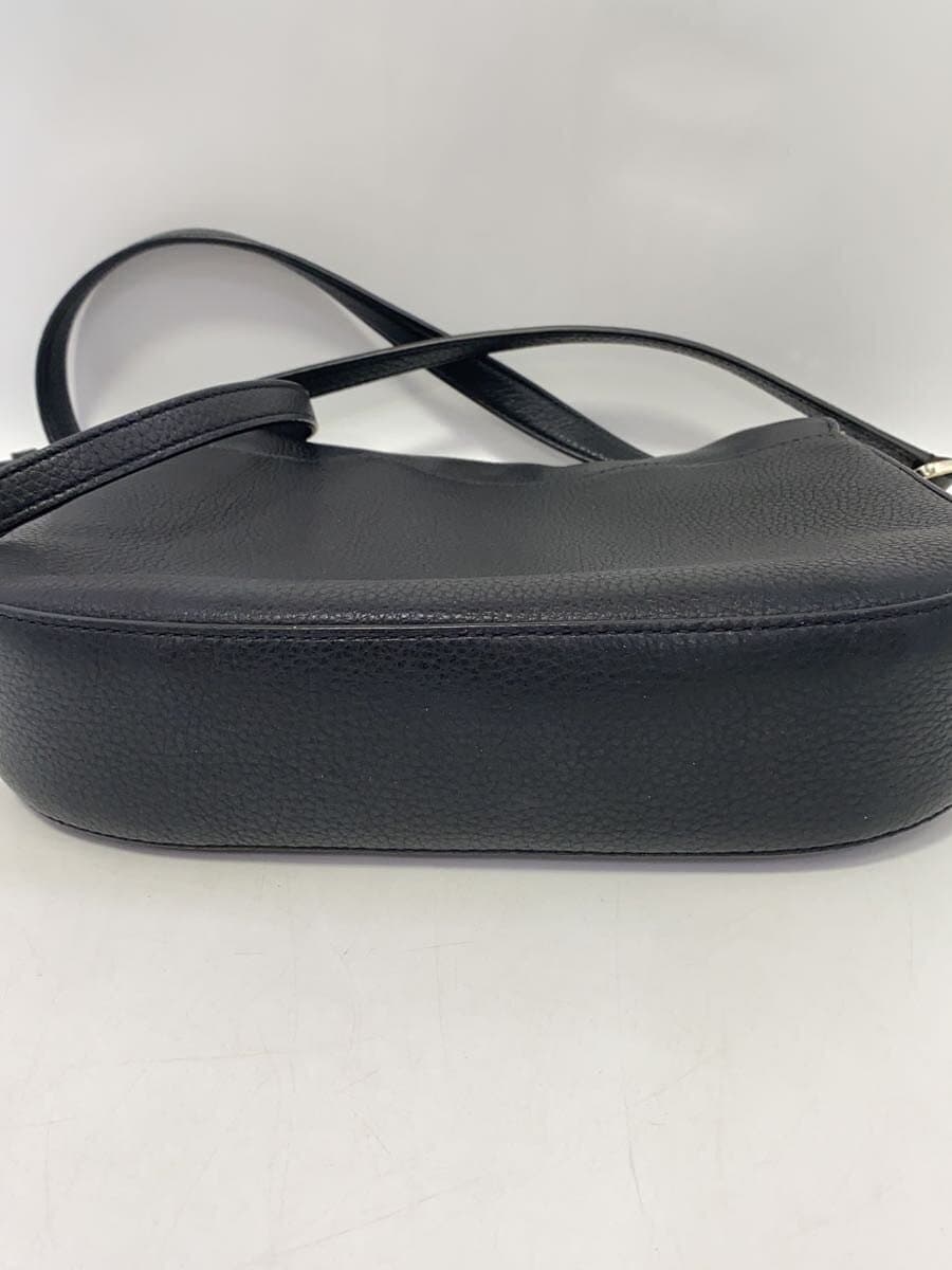 Kate Spade New York shoulder bag leather black plain 4