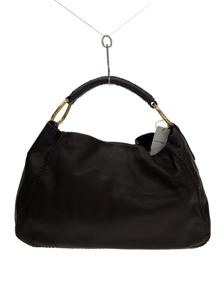 SAZABY Handbag Leather BRW