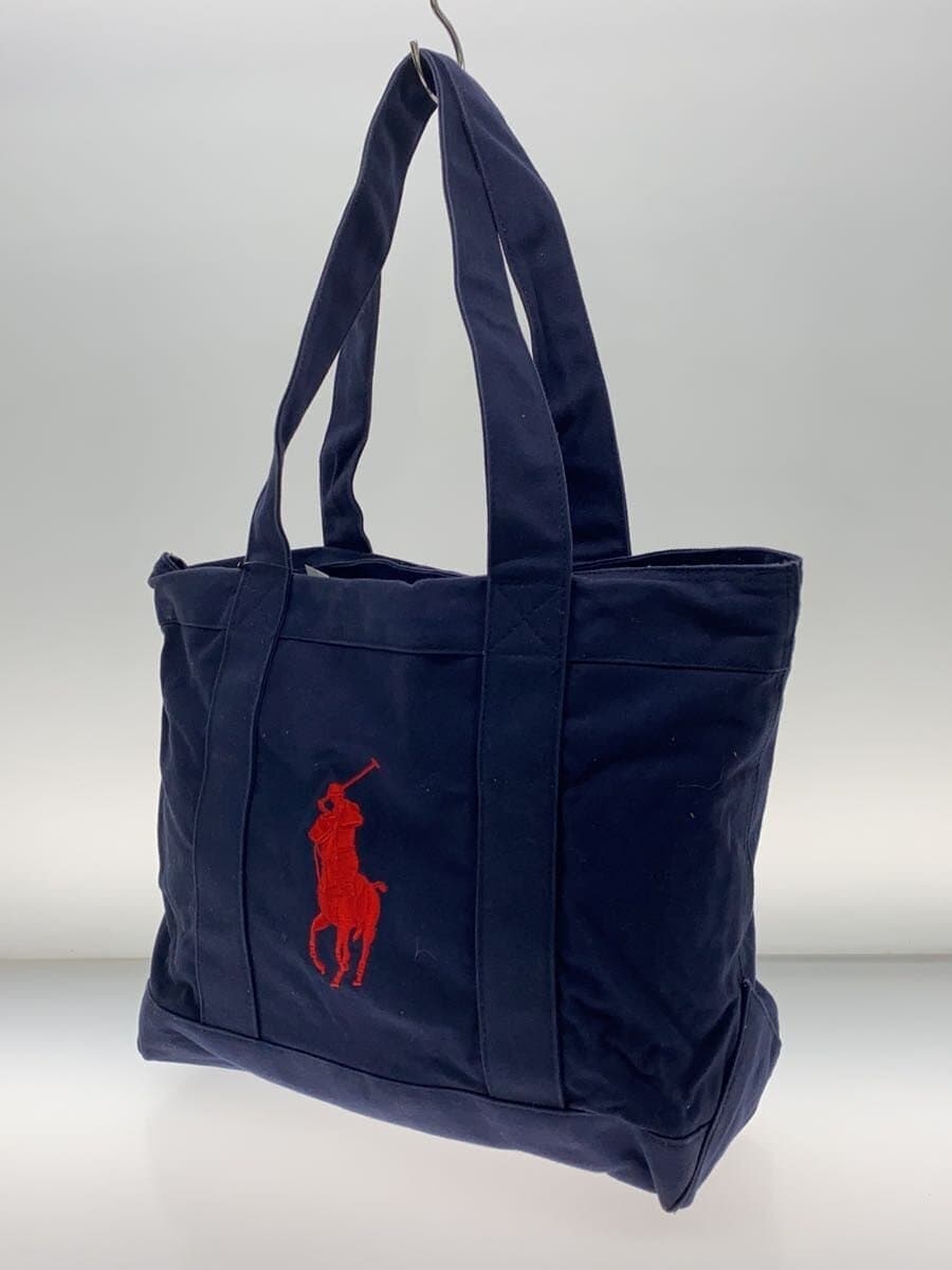 POLO RALPH LAUREN tote bag -- NVY 2
