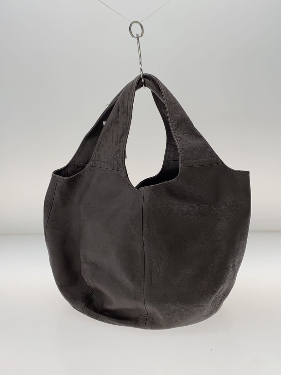 PAPILLONNER Handbag Leather GRY Solid 3