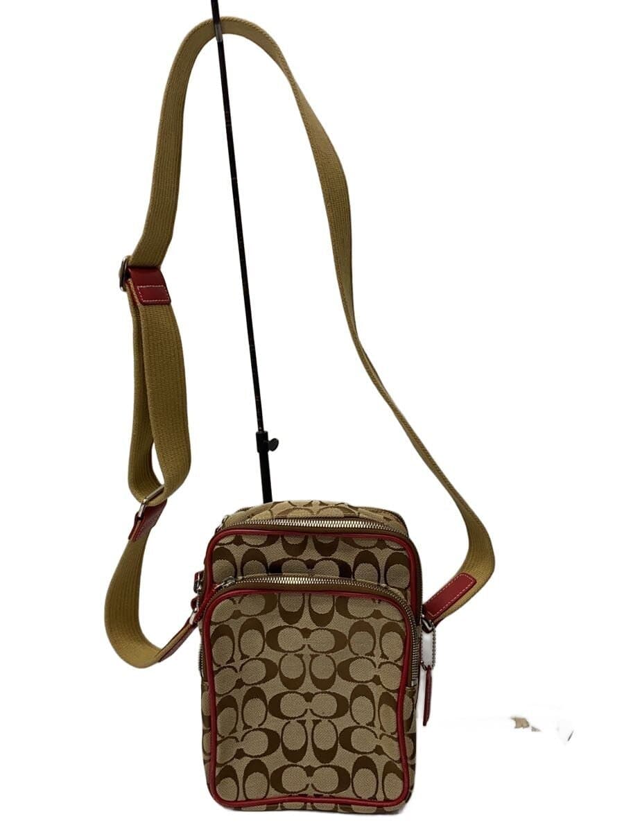 COACH Shoulder Bag_Signature Canvas BRW 4270