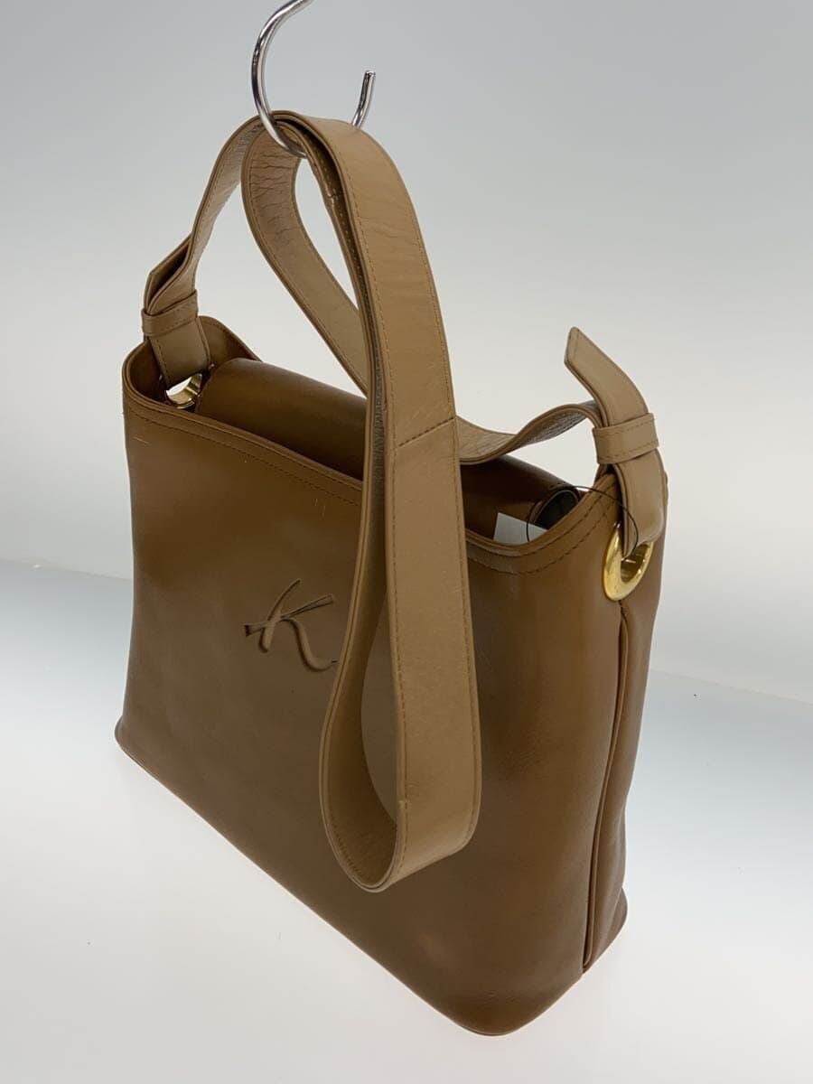 Kitamura Shoulder Bag Leather BEG 2