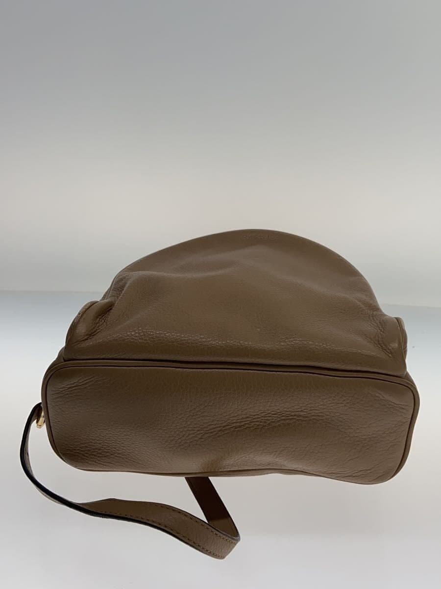 MICHAEL KORS Backpack Leather BEG Solid 4