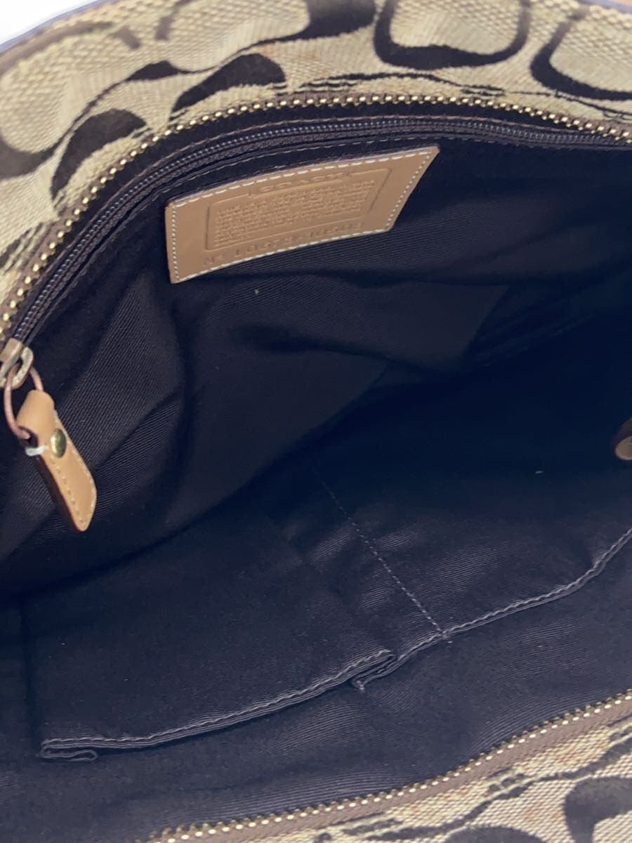 COACH Tote Bag_Signature Canvas BRW 6