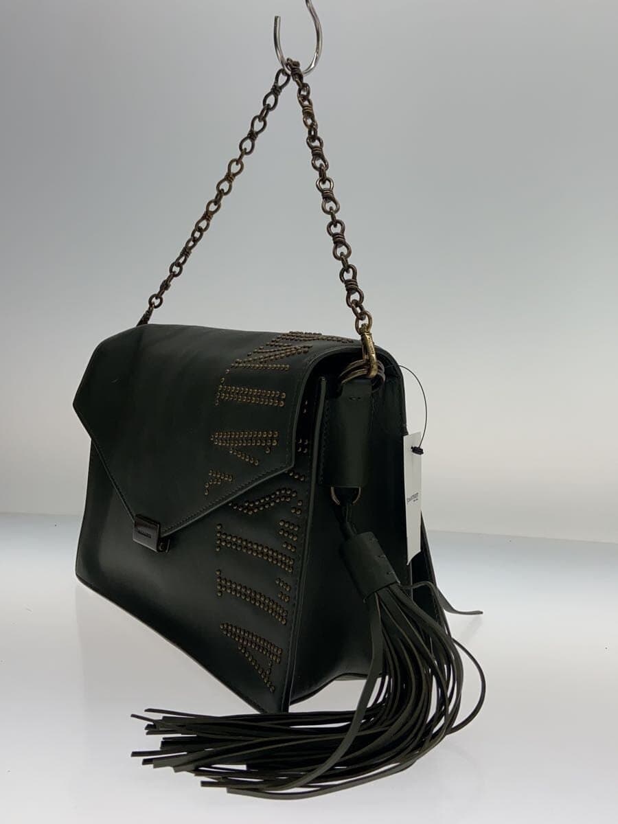 ALLSAINTS Shoulder Bag Leather KHK Solid 2