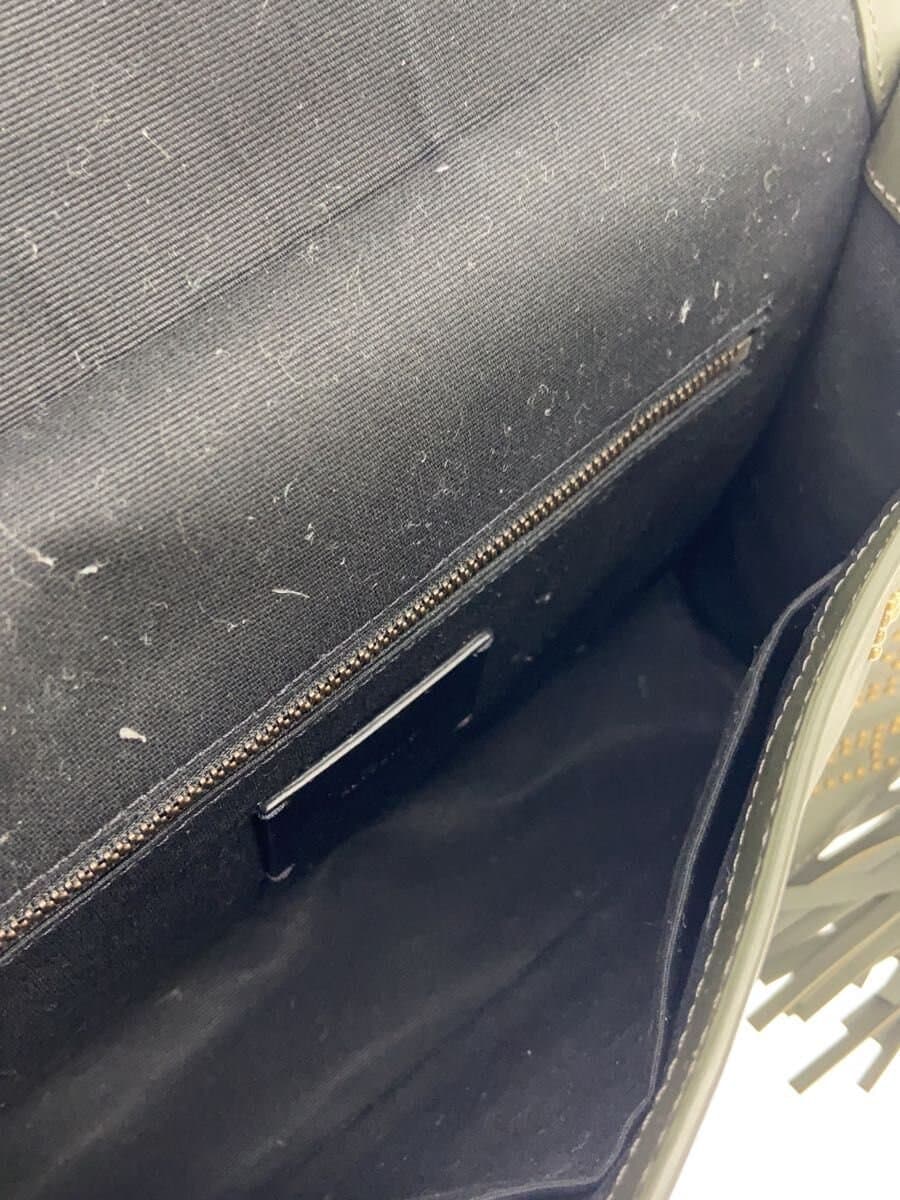 ALLSAINTS Shoulder Bag Leather KHK Solid 6