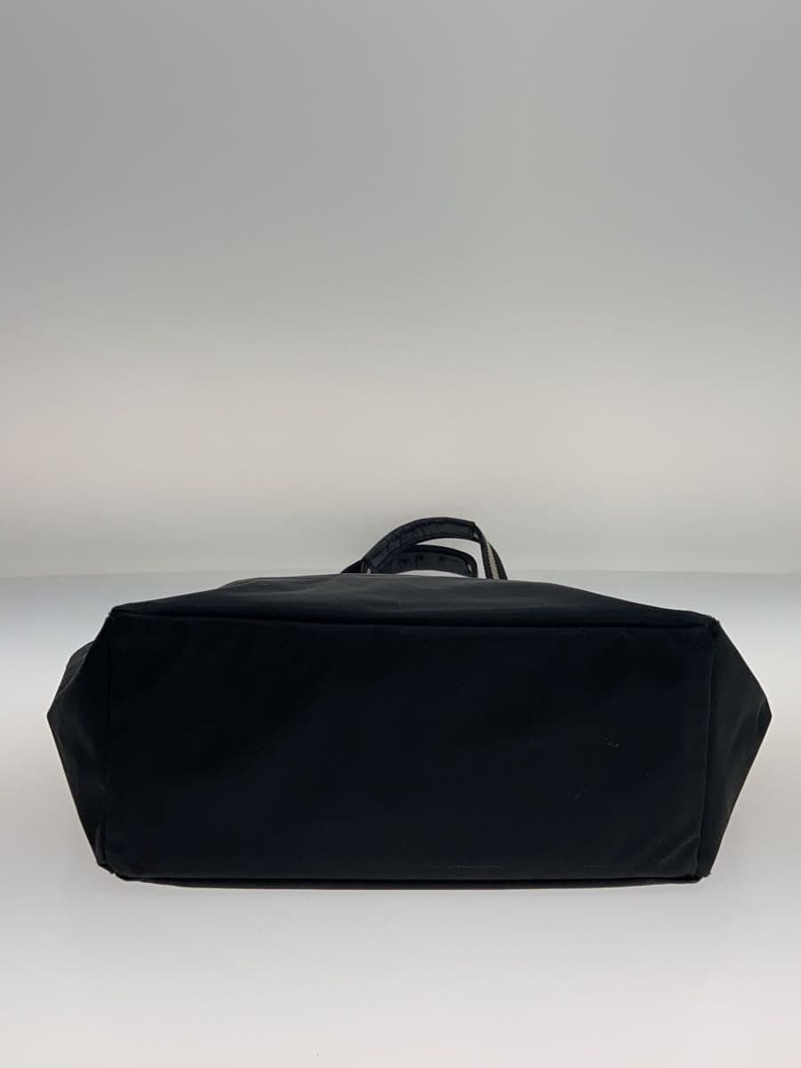 agnes b VOYAGE Handbag Nylon BLK Solid 4