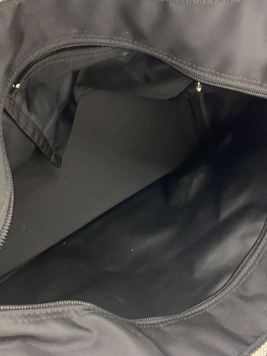 agnes b VOYAGE Handbag Nylon BLK Solid 6