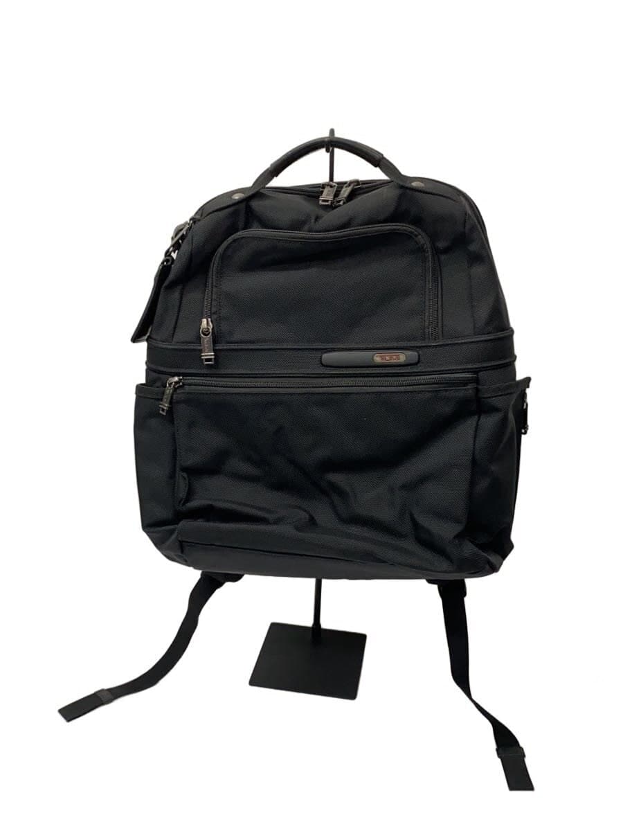 TUMI Square Business Backpack Polyester BLK