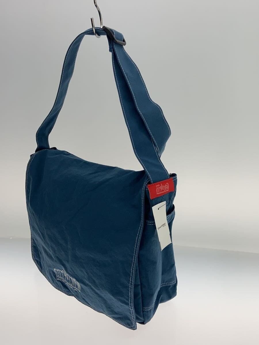 Manhattan Portage Shoulder Bag Nylon BLU Solid 2