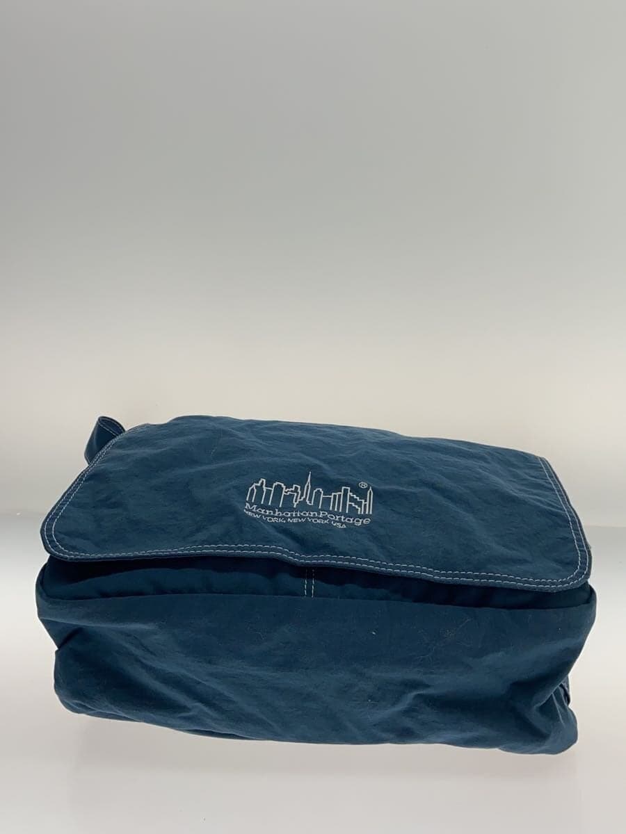 Manhattan Portage Shoulder Bag Nylon BLU Solid 4
