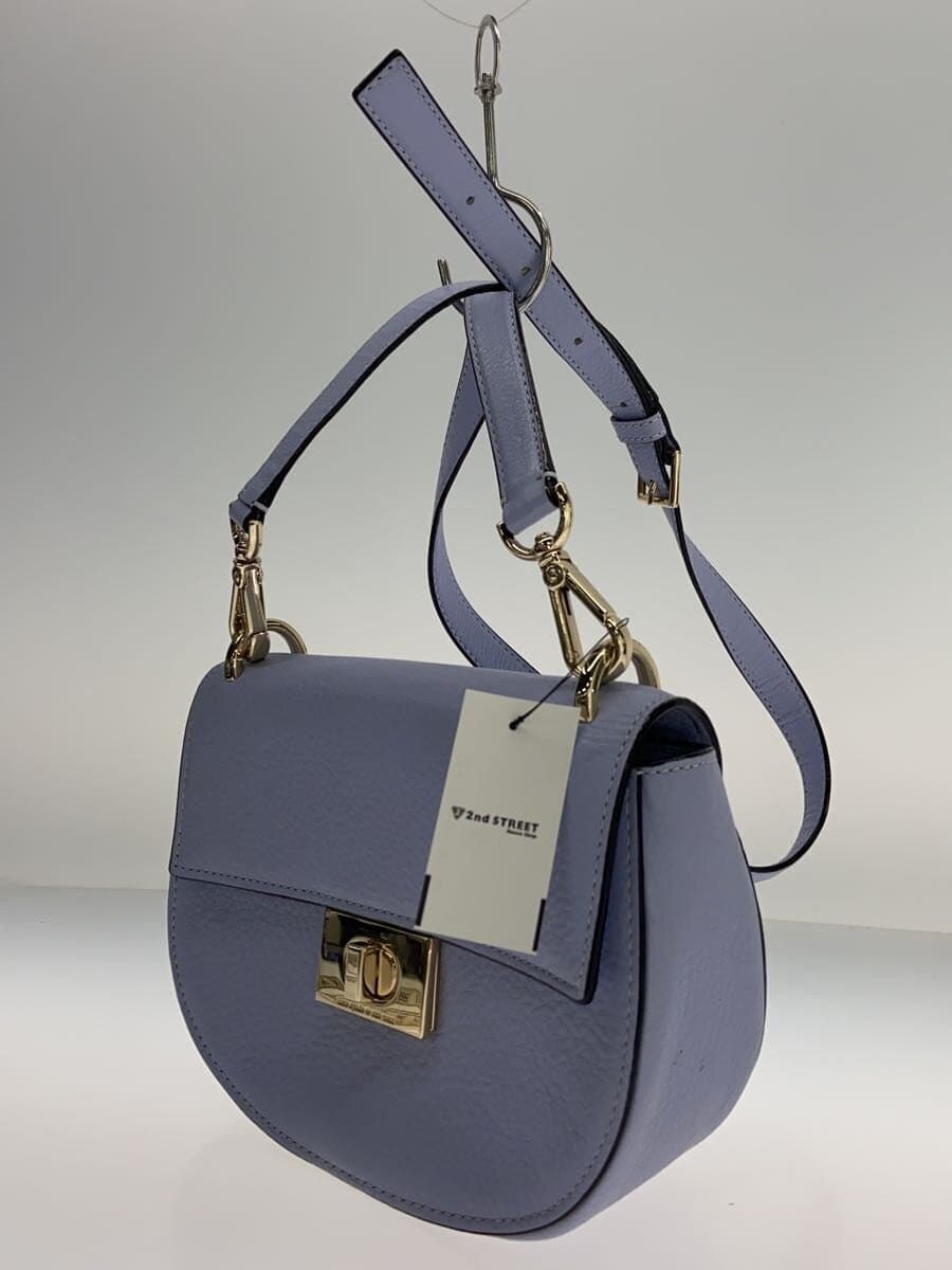 kate spade new york Shoulder Bag Leather BLU Solid 2