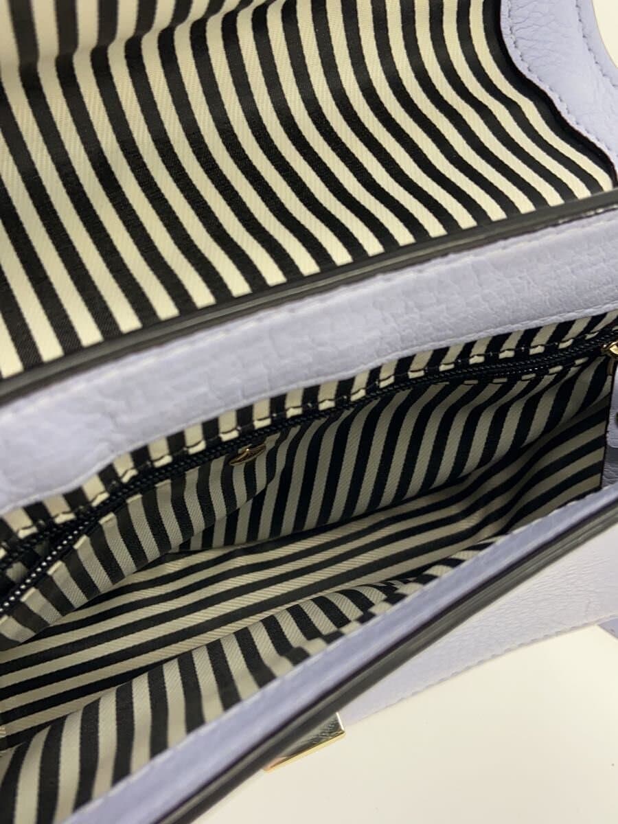 kate spade new york Shoulder Bag Leather BLU Solid 6