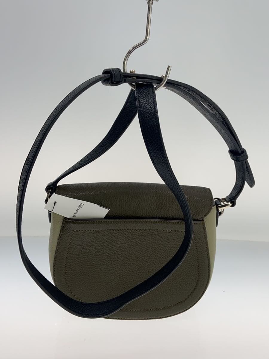 kate spade new york Shoulder Bag Leather KHK Solid 3