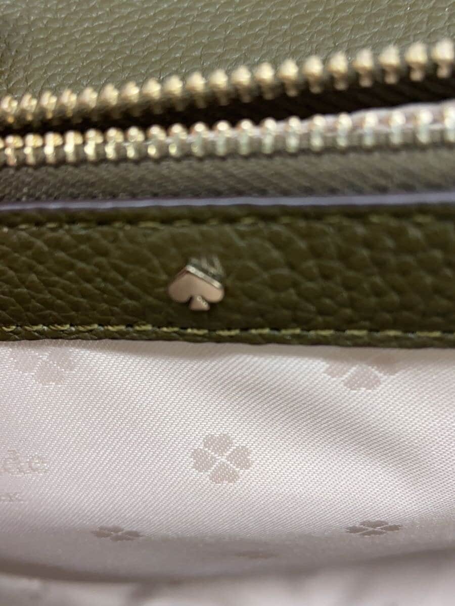 kate spade new york Shoulder Bag Leather KHK Solid 5