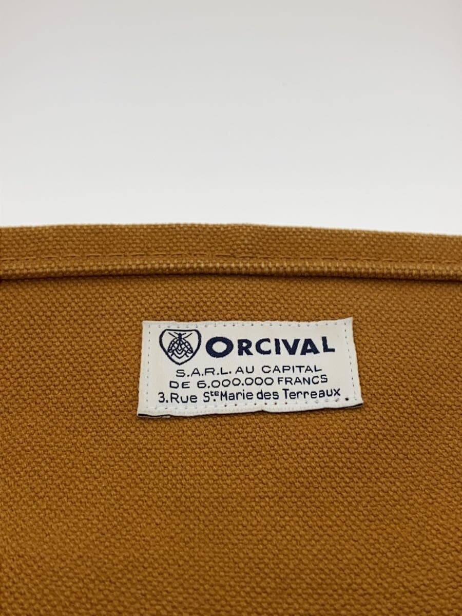ORCIVAL Tote Bag Canvas BRW Solid 5