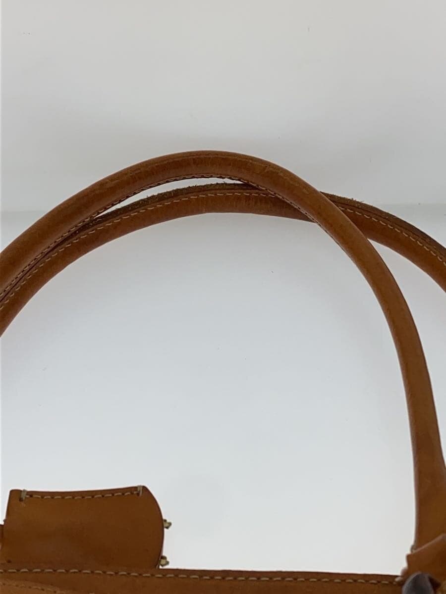 GENTEN Tote Bag Leather WHT All Over Pattern 8