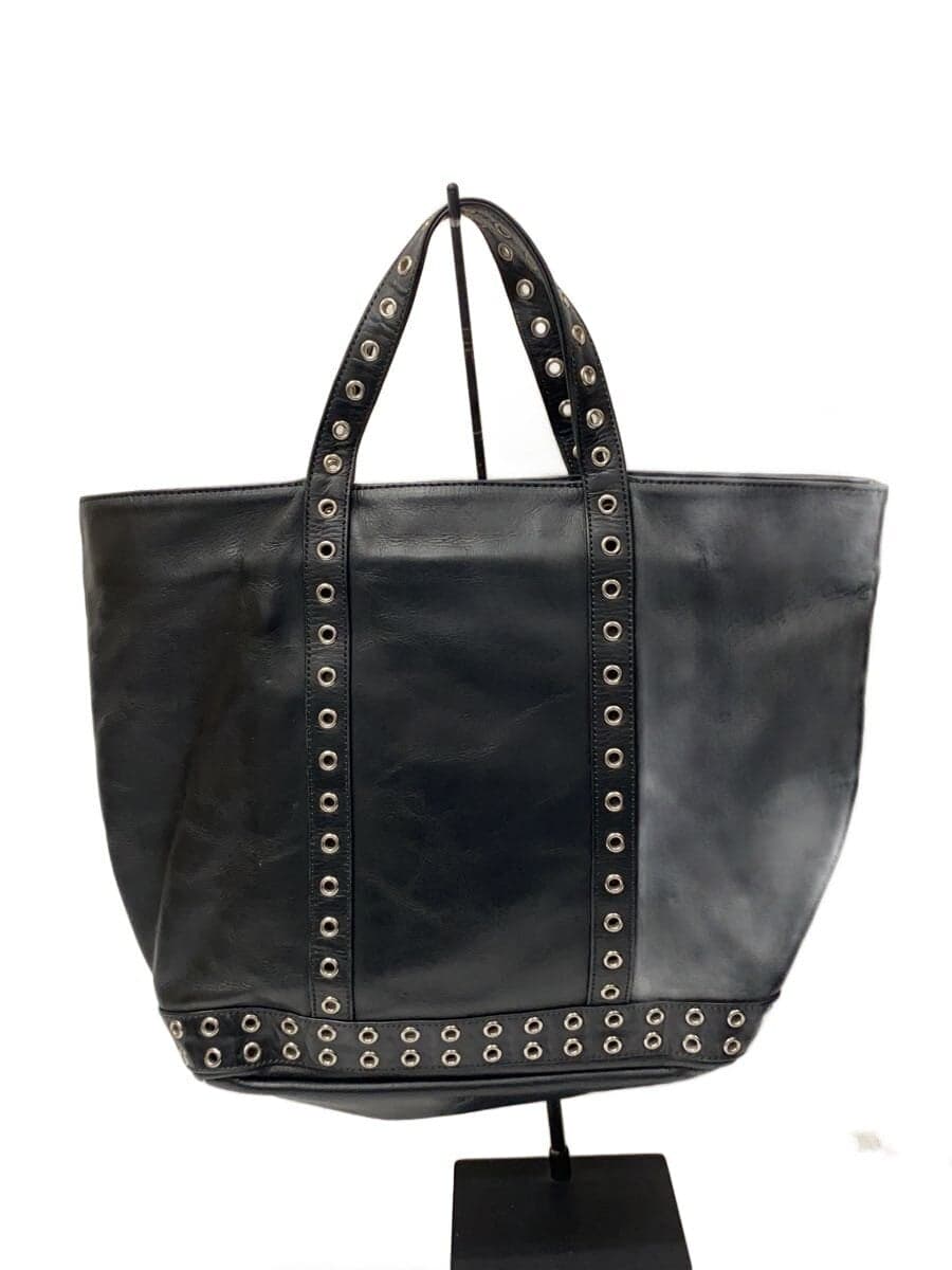 vanessabruno tote bag leather BLK