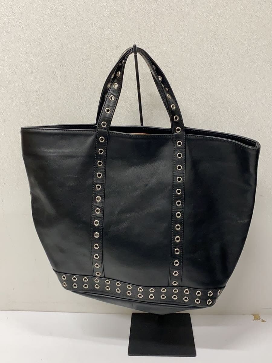 vanessabruno tote bag leather BLK 3
