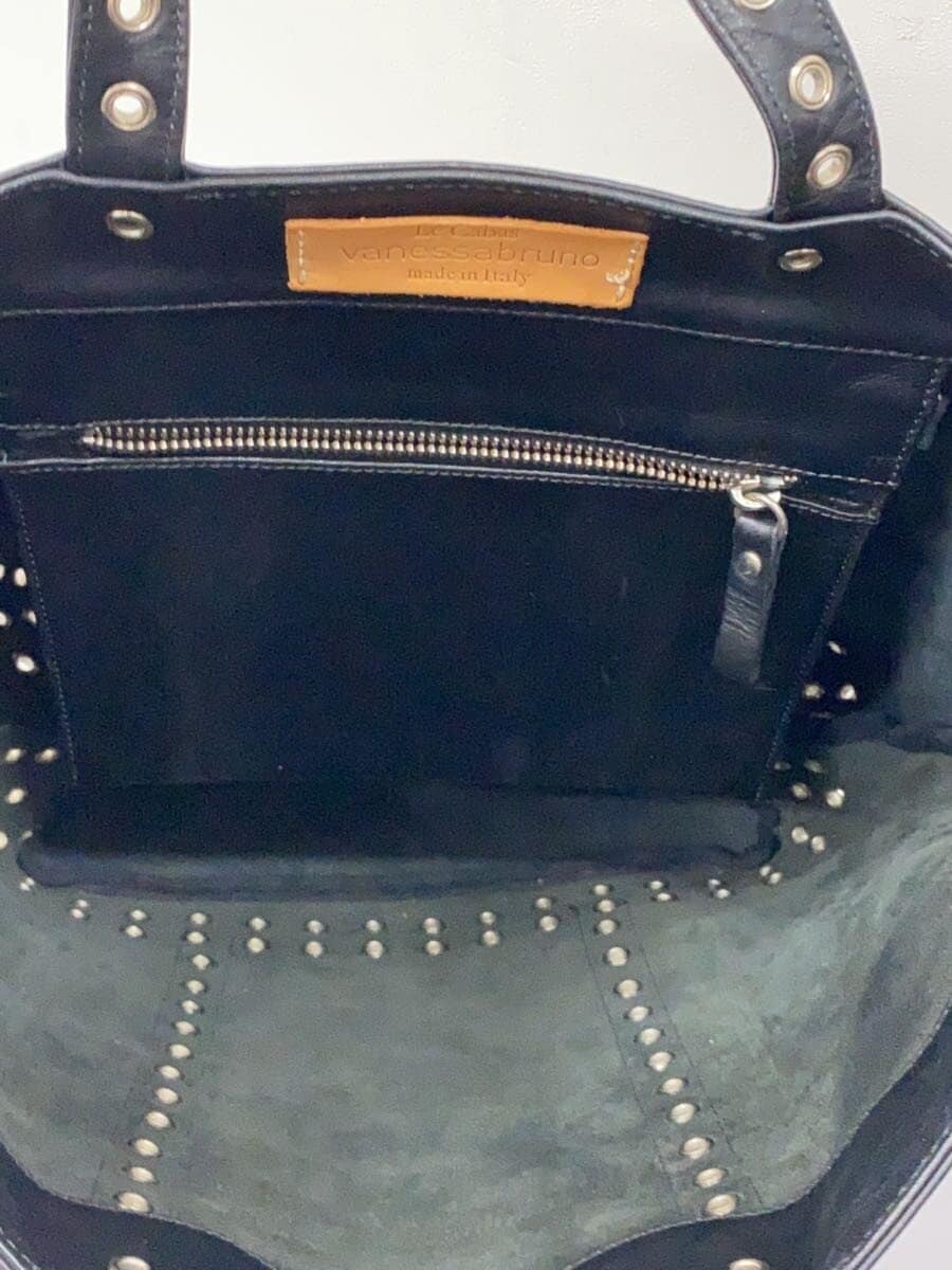 vanessabruno tote bag leather BLK 6