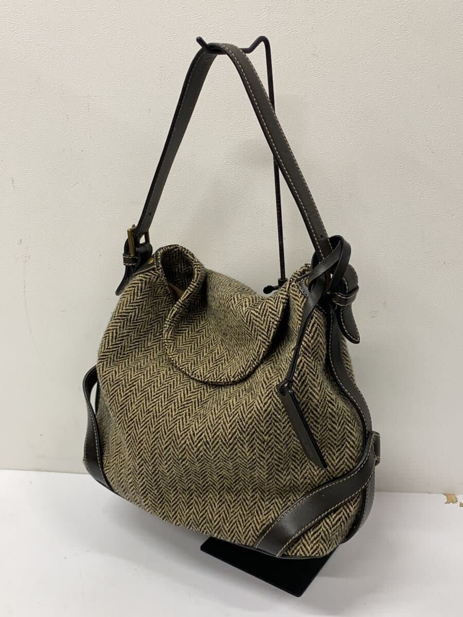 RALPH LAUREN shoulder bag tweed BRW 2