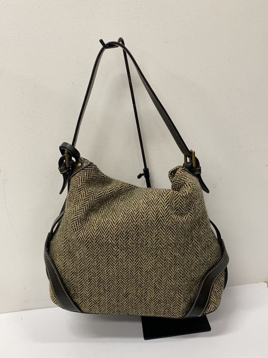 RALPH LAUREN shoulder bag tweed BRW 3