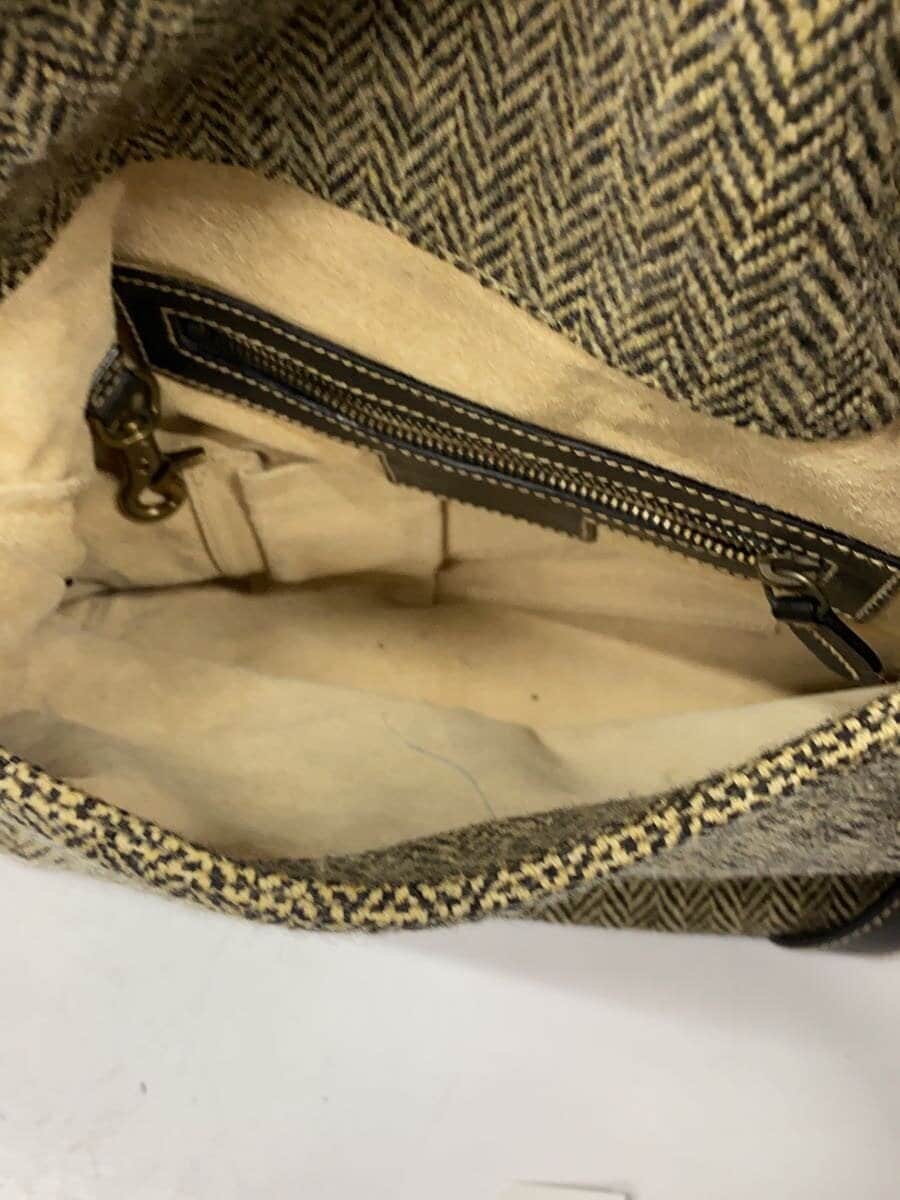 RALPH LAUREN shoulder bag tweed BRW 6