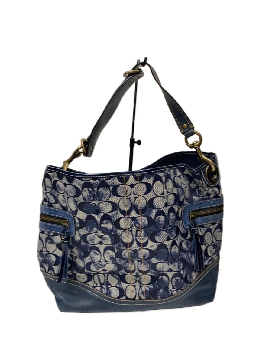 COACH Shoulder Bag All Over Pattern 2183 Signature