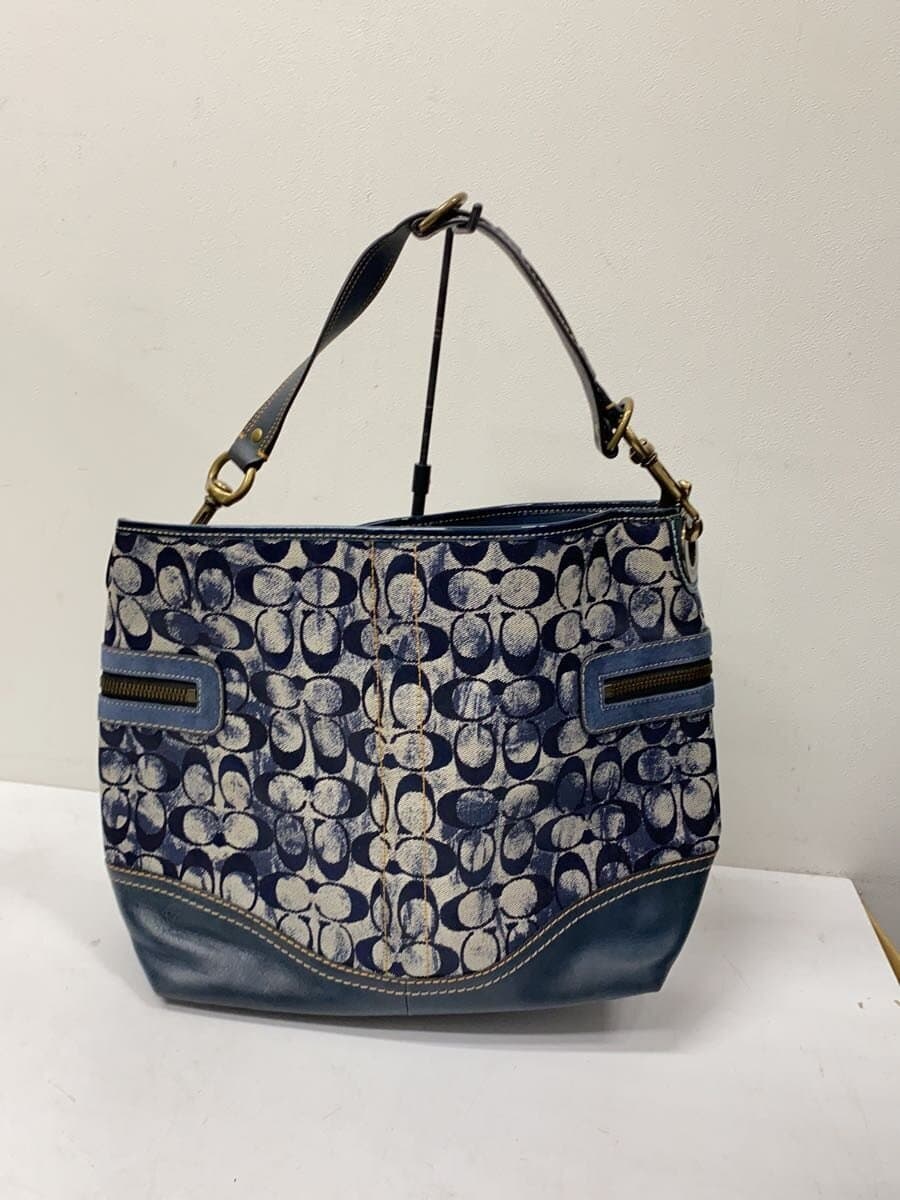 COACH Shoulder Bag All Over Pattern 2183 Signature 3