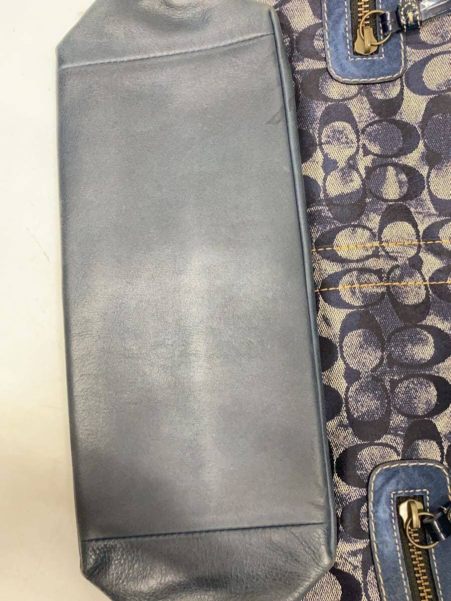 COACH Shoulder Bag All Over Pattern 2183 Signature 7