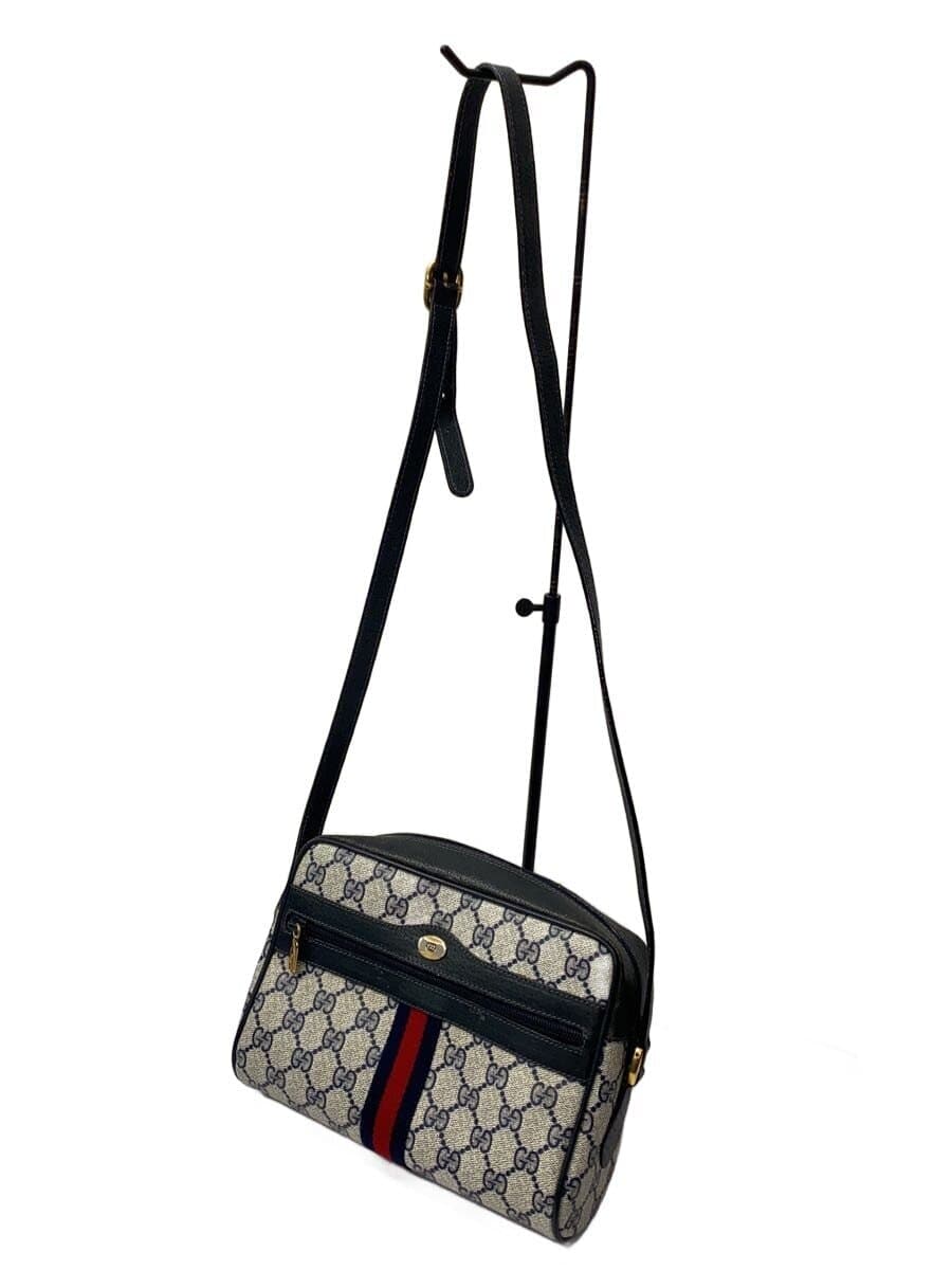 GUCCI shoulder bag PVC multicolor all-over pattern