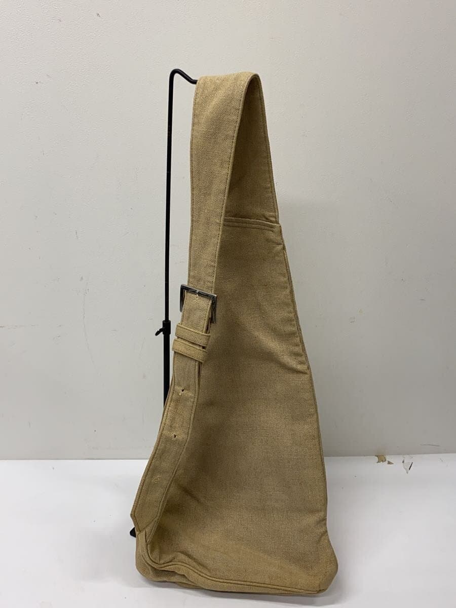 Alexander Mc Queen Leather Switch Shoulder Bag Canvas BEG 3