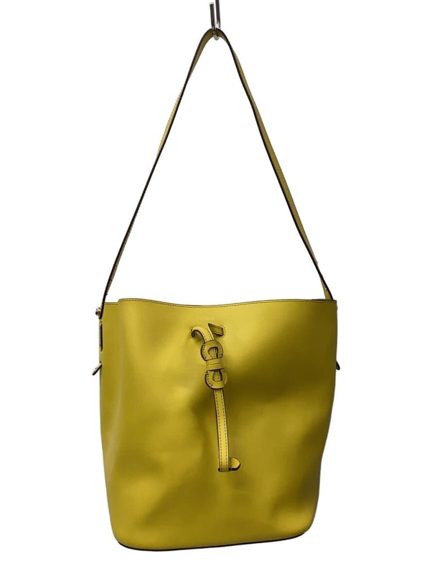 FURLA Shoulder Bag YLW Solid
